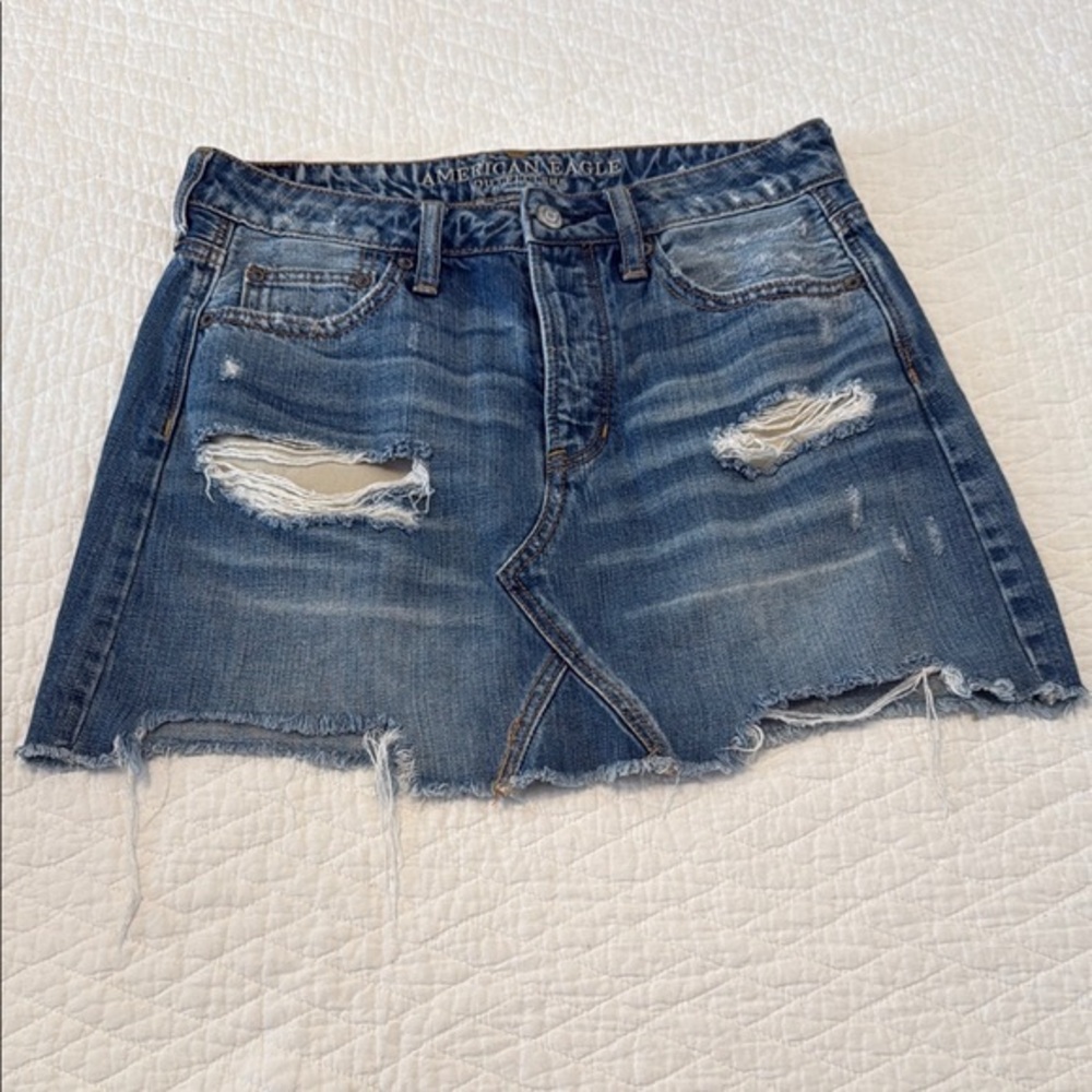 American Eagle Outfitters Blue Denim Skirt